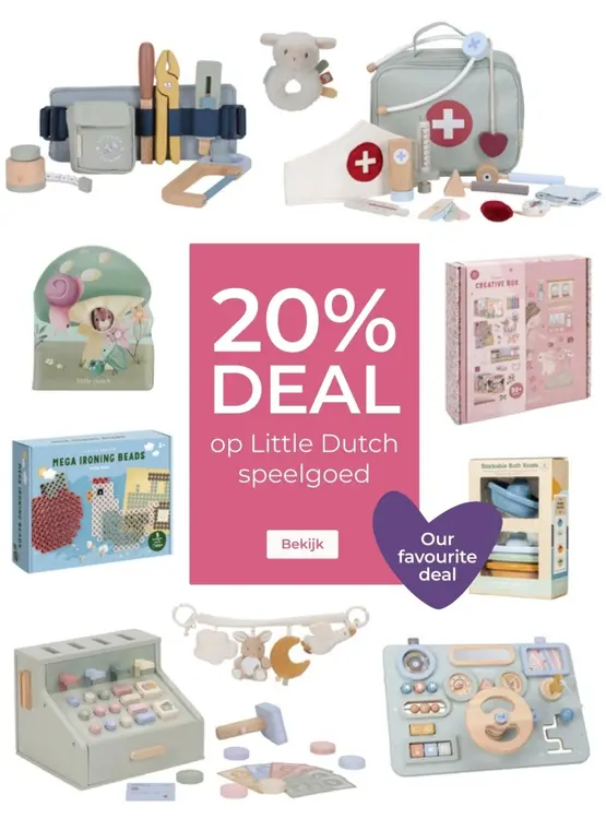 Aanbieding: Little Dutch Speelgoed