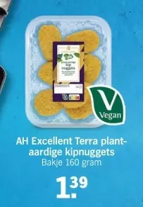 Aanbieding: AH Excellent Terra plantaardige kipnuggets