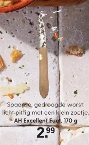 Aanbieding: Spaanse, gedroogde worst