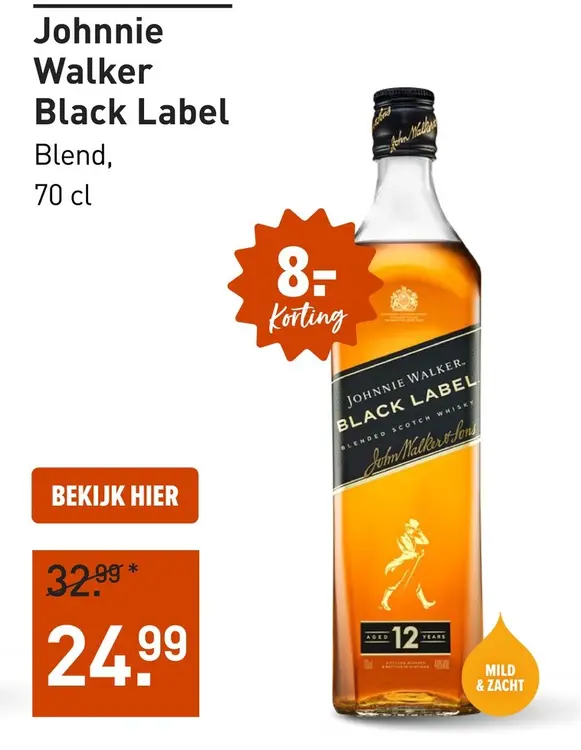 Aanbieding: Johnnie Walker Black Label