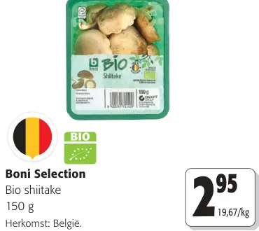 Promotie: Bio shiitake