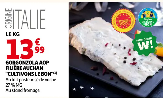 Offre: Gorgonzola aop