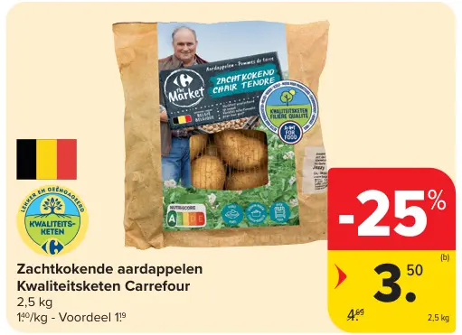 Promotie: Zachtkokende aardappelen