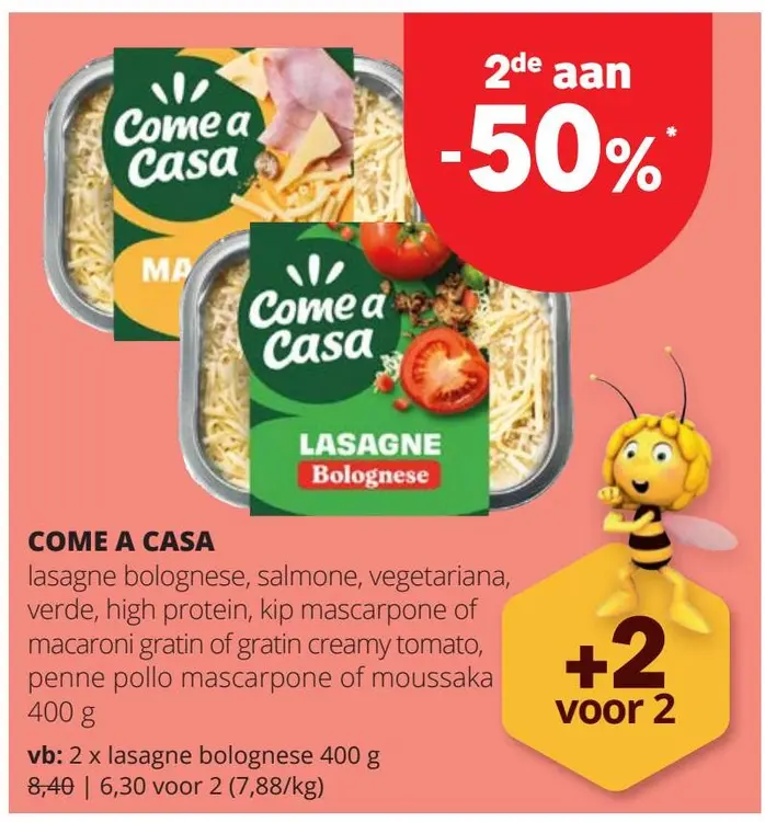 Promotie: Lasagne bolognese