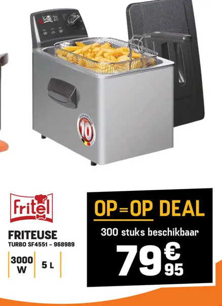 Promotie: Friteuse turbo sf4551
