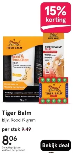 Aanbieding: Tiger Balm