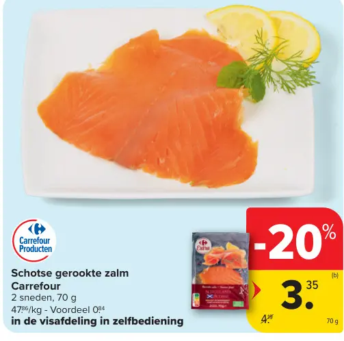 Promotie: Schotse gerookte zalm