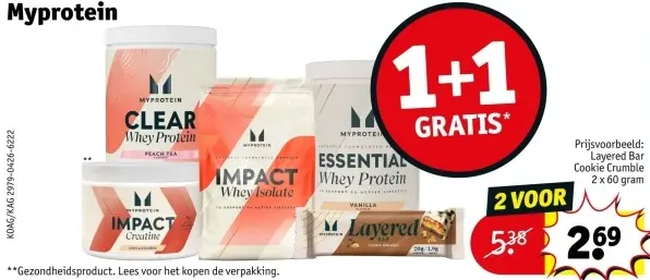 Aanbieding: Myprotein