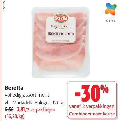 Promotie: Prosciutto Cotto