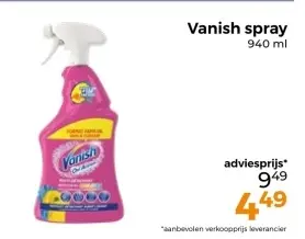 Aanbieding: Vanish spray