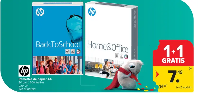 Offre: Ramettes de papier A4