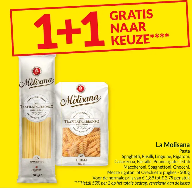 Aanbieding: La Molisana Pasta