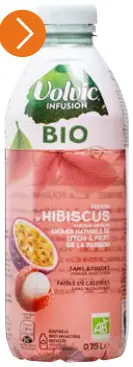 Promotie: VOLVIC Infusion hibiscus Bio