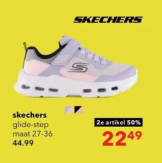 Aanbieding: Skechers Glide-Step Drift meisjes sneakers lila roze