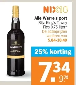 Aanbieding: Alle Warre's port