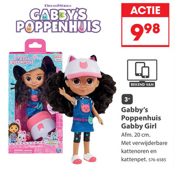 Aanbieding: Gabby's Poppenhuis Gabby Girl