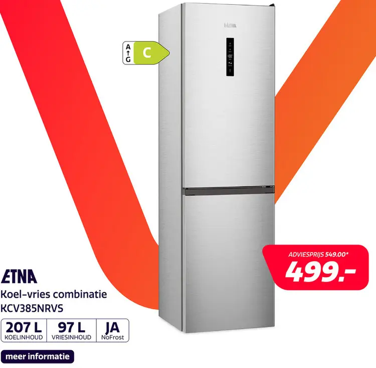 Aanbieding: ETNA KCV385NRVS