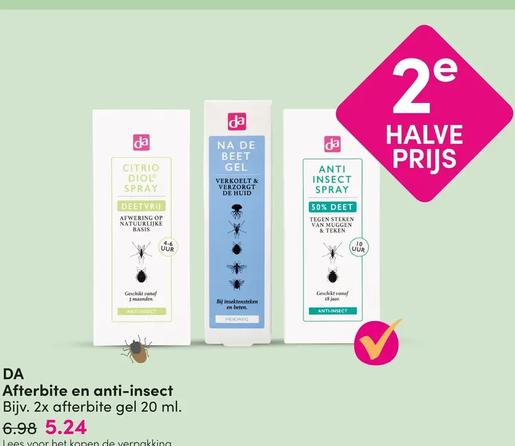 Aanbieding: Afterbite en anti-insect