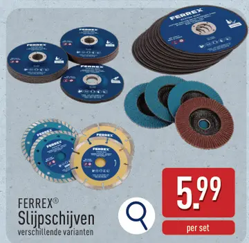 Aanbieding: FERREX® Slijpschijven