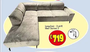 Aanbieding: 2-zit relax + hoek + ottomane