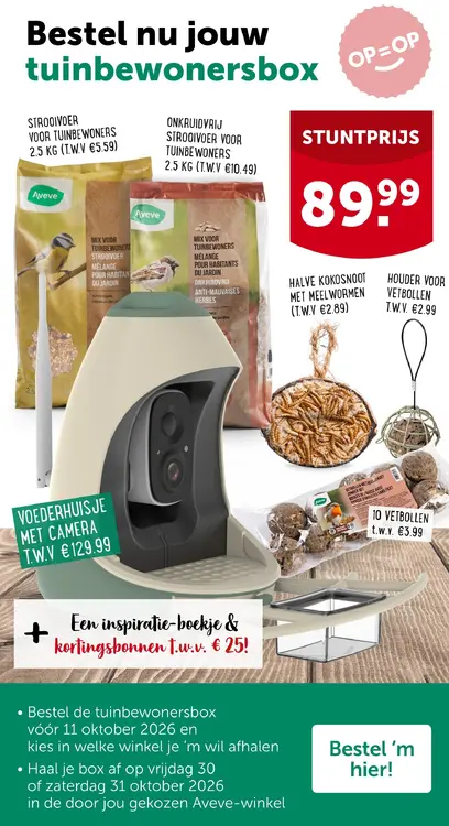 Promotie: Tuinbewonersbox