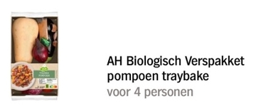 Aanbieding: AH Biologisch Verspakket pompoen traybake