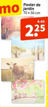 Offre: Poster de jardin
