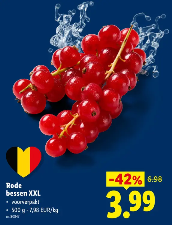 Promotie: Rode bessen XXL