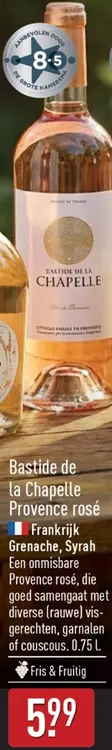 Aanbieding: Bastide de la Chapelle Provence rosé