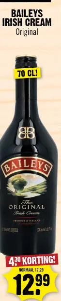 Aanbieding: IRISH CREAM Original