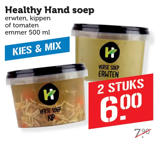 Aanbieding: Healthy Hand soep