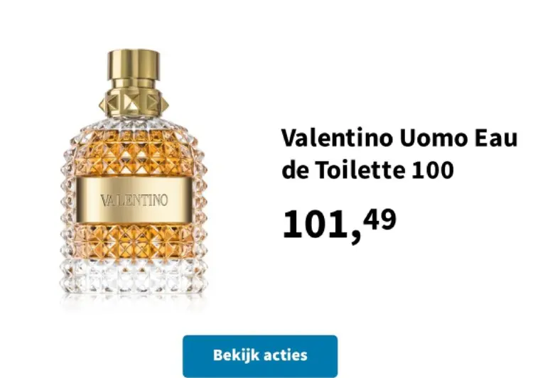 Aanbieding: Valentino Uomo Eau de Toilette