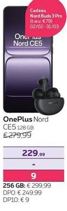 Promotie: OnePlus Nord CE5