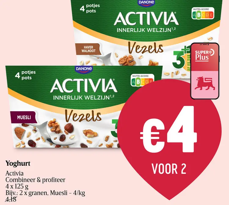 Promotie: Yoghurt Activia