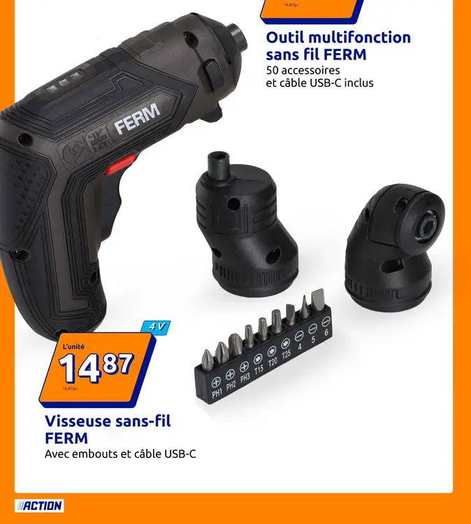 Offre: Outil multifonction sans fil