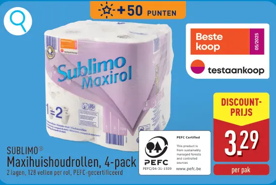 Promotie: Maxihuishoudrollen