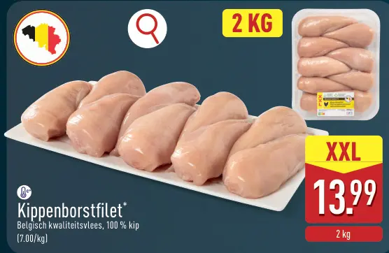Promotie: Kippenborstfilet