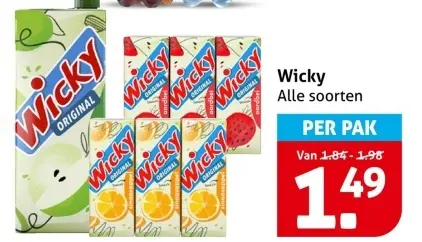 Aanbieding: Wicky