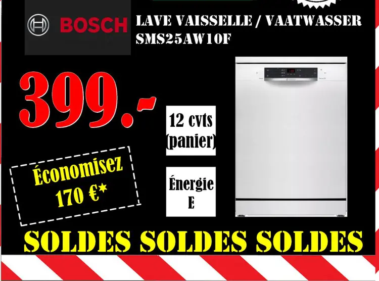 Offre: Lave vaisselle / vaatwasser sms25aw10f