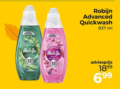 Aanbieding: Robijn Advanced Quickwash