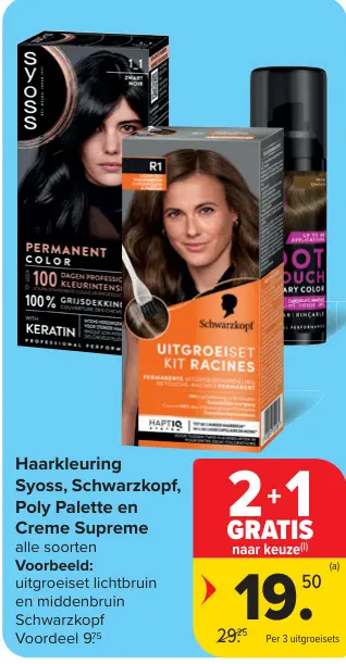 Promotie: Haarkleuring