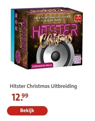 Aanbieding: Hitster Christmas Uitbreiding