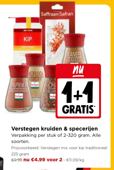 Promotie: Kruiden & specerijen