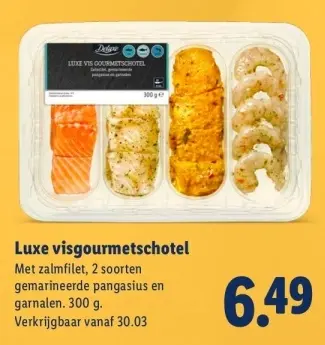 Aanbieding: Luxe visgourmetschotel