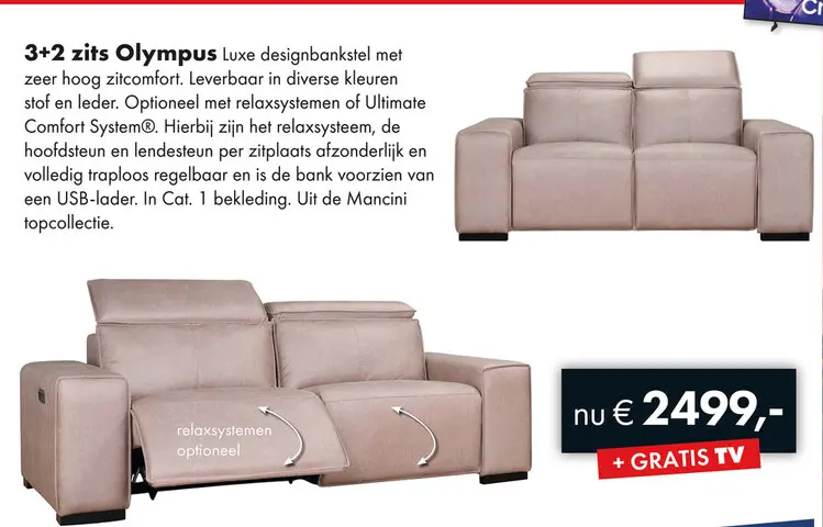 Aanbieding: Olympus 3+2