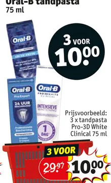 Aanbieding: Oral-B tandpasta