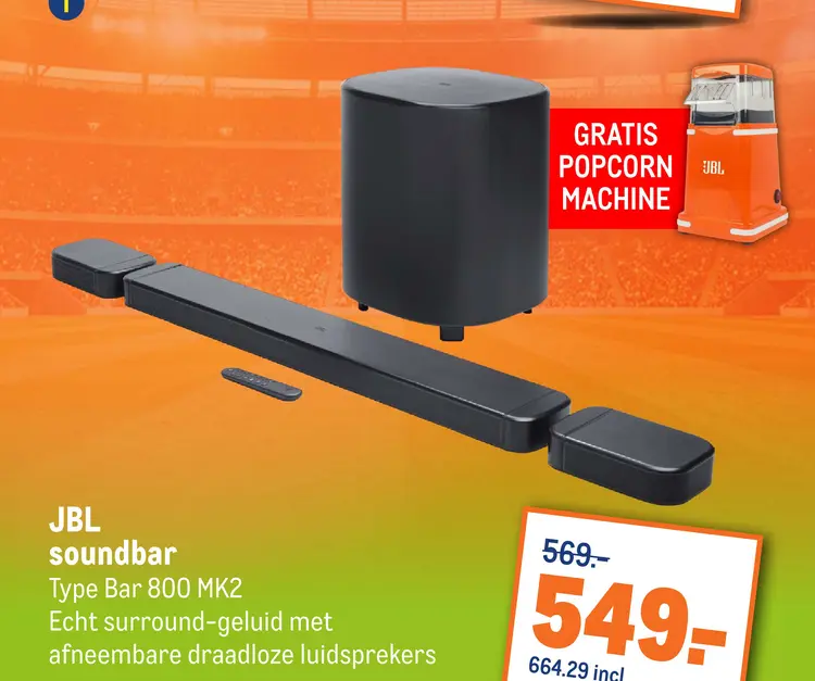 Aanbieding: soundbar Type Bar 800 MK2