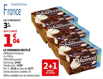 Offre: Le viennois NESTLÉ