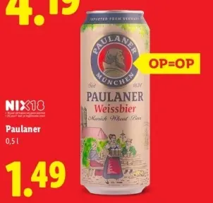 Aanbieding: Paulaner