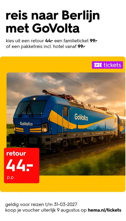 Aanbieding: Reis naar Berlijn met GoVolta